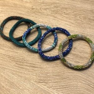 Lily and Laura Beaded Bracelets